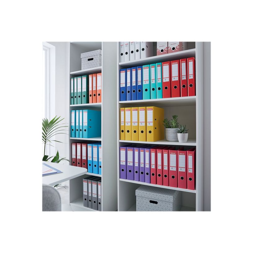 4049793006154-Esselte No.1 - Classeur à levier - Dos 50 mm - A4 - pour 350 feuilles - gris-P_300034776_4-3