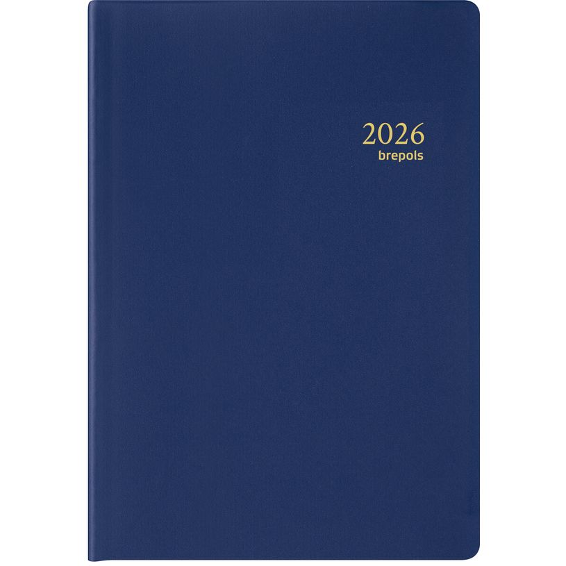 5412303375252-Agenda de poche Armada Seta - 1 semaine sur 2 pages - 6,8 x 10 cm - noir - Brepols--0