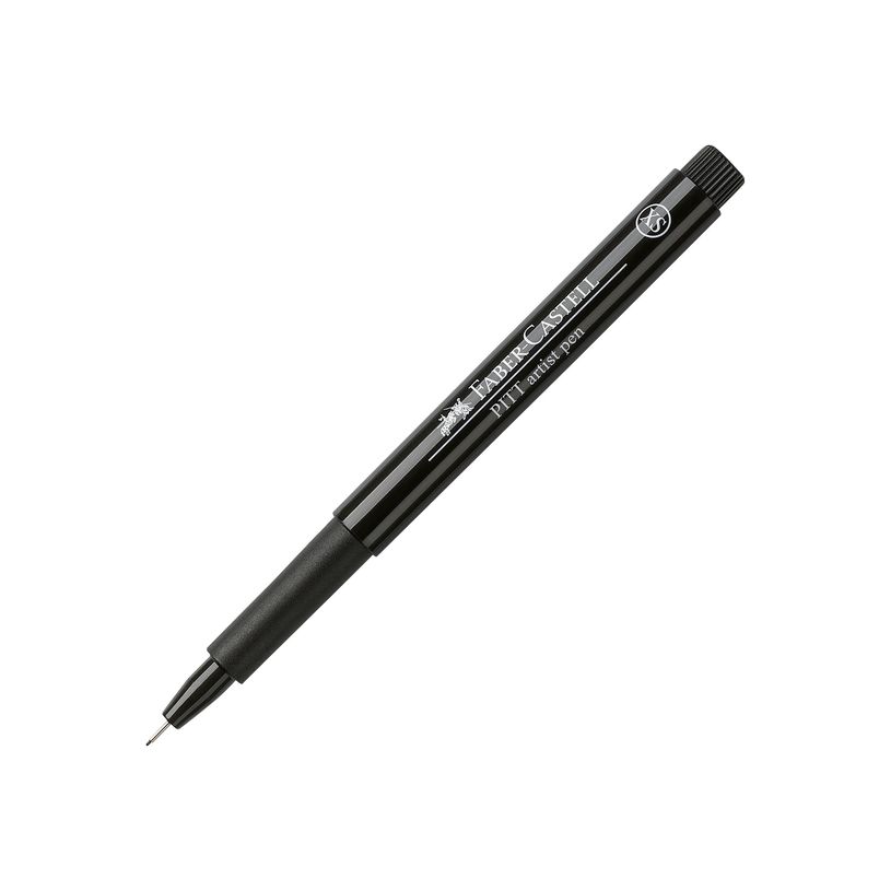 4005401670995-Faber-Castell PITT Artist Pen - Feutre fin - permanent - noir - encre indienne - 0.1 mm --P_300035077_10-0