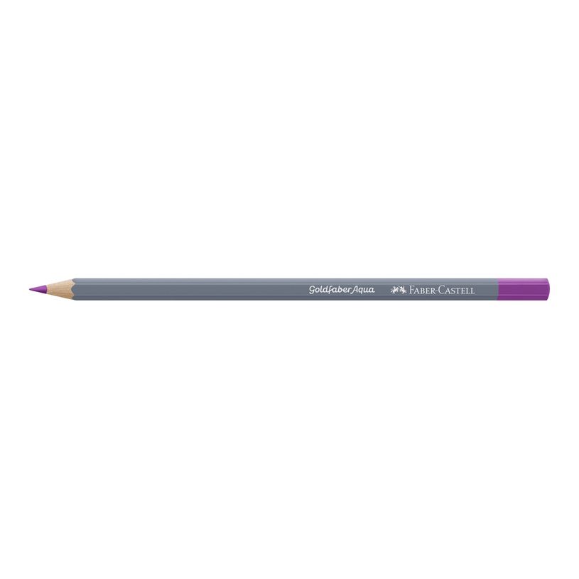 4005401146254-Faber-Castell GOLDFABER Aqua - Crayon de couleur aquarellable - rose violet moyen - 3.3 mm-P_300035099_1-1