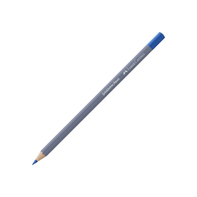 4005401146490-Faber-Castell GOLDFABER Aqua - Crayon de couleur aquarellable - turquoise bleuté - 3.3 mm-P_300035109_1-0