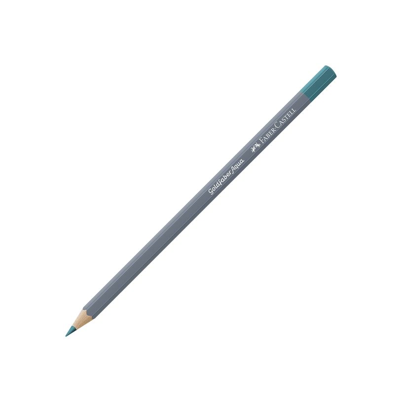 4005401146544-Faber-Castell GOLDFABER Aqua - Crayon de couleur aquarellable - turquoise cobalt clair - 3-P_300035111_1-1