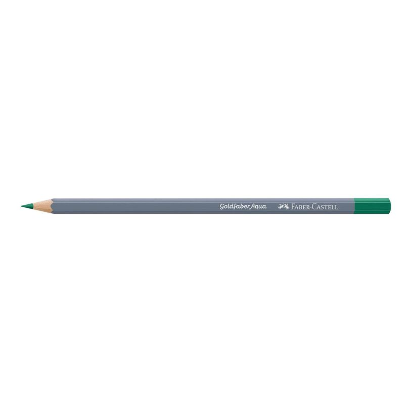 4005401146629-Faber-Castell GOLDFABER Aqua - Crayon de couleur aquarellable - vert phtalo clair - 3.3 mm-P_300035116_2-0