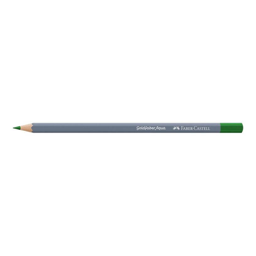 4005401146667-Faber-Castell GOLDFABER Aqua - Crayon de couleur aquarellable - vert pelouse - 3.3 mm-P_300035117_1-1