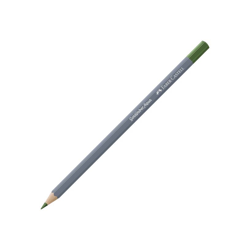 4005401146674-Faber-Castell GOLDFABER Aqua - Crayon de couleur aquarellable - vert olive permanent - 3.3-P_300035119_2-0