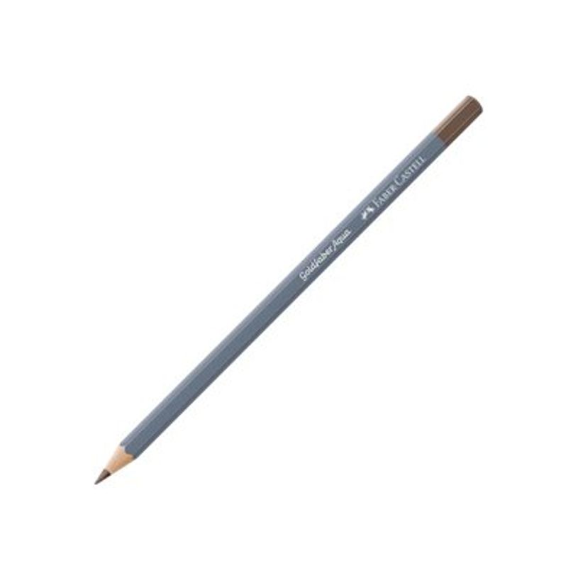 4005401146766-Faber-Castell GOLDFABER Aqua - Crayon de couleur aquarellable - marron Van Dyck - 3.3 mm-P_300035128_1-0