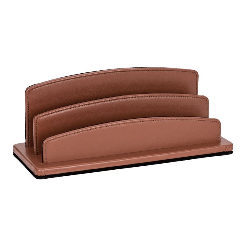 3338805002699-Quo Vadis Satiny - Trieur demi-rond 2 compartiments - 26 x 10,5 cm - marron-P_300036242_1-0