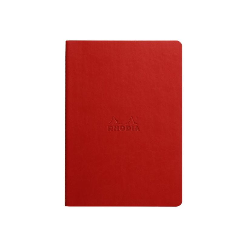 3037921164129-RHODIA Rhodiarama - Cahier de notes - reliure piquée - A5 (148 x 210 mm) - 32 feuilles / 64 pages - papier ivoire - ligné - cou-P_300036249_2-1