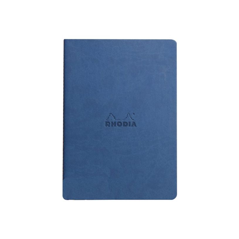 3037921164082-RHODIA Rhodiarama - Cahier de notes - reliure piquée - A5 (148 x 210 mm) - 32 feuilles / 64 pages - papier ivoire - ligné - couve-P_300036262_1-1
