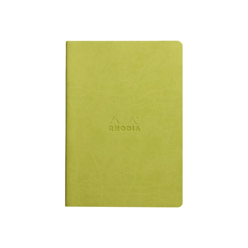 3037921164068-RHODIA Rhodiarama - Cahier de notes - reliure piquée - A5 (148 x 210 mm) - 32 feuilles / 64 pages - papier ivoire - ligné - cou-P_300036265_1-0