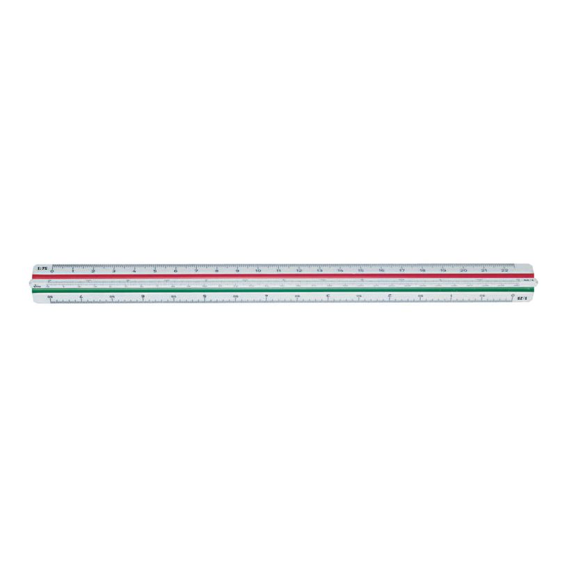 4007817148099-STAEDTLER Mars - Règle à échelles de réduction triangulaire - blanc - plastique-P_300036872_1-0