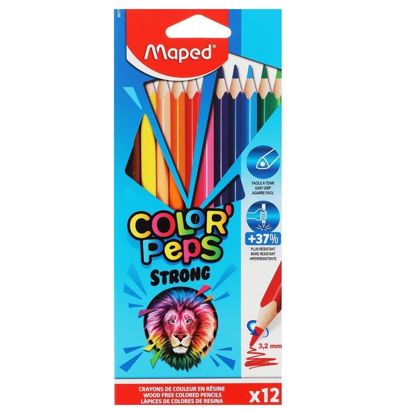 3154148627128-Maped Color’Peps Star - 12 Crayons de couleur-P_300037178_1-0