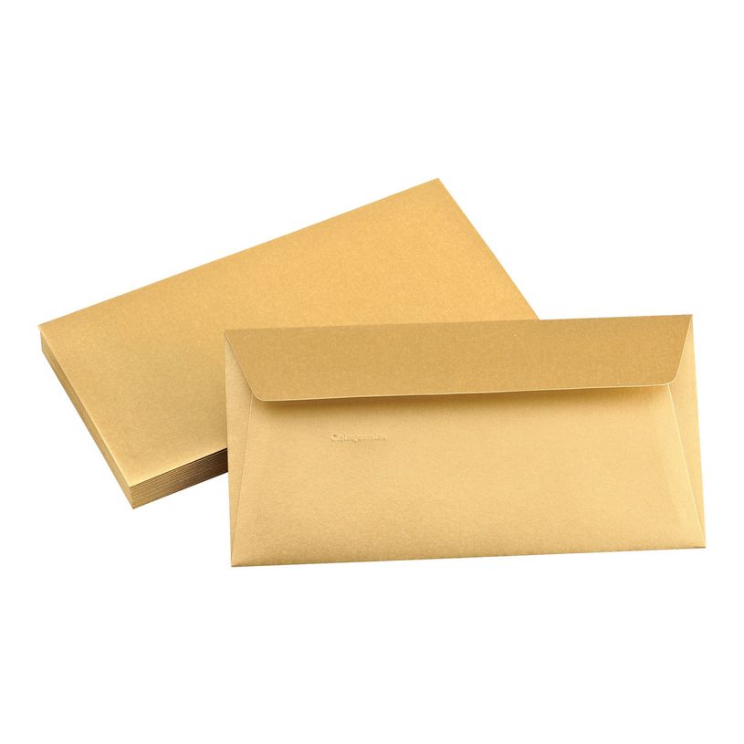 3329680500851-Pollen - 20 Enveloppes - 110 x 220 mm - 120 g/m² - or-P_300037736_2-1