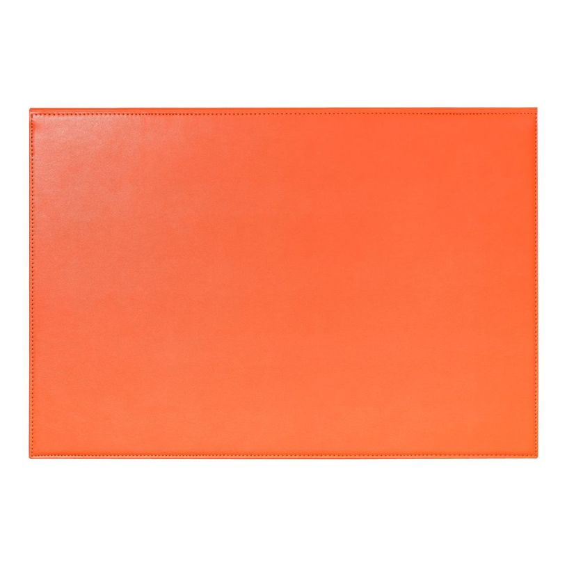 3338805003924-L'Agenda Moderne Satiny - Sous-main simple - 56 x 38 cm - orange - Quo Vadis-P_300037772_1-0
