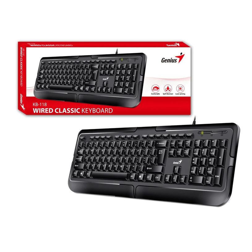 4710268258292-Genius KB-118 - Clavier filaire - noir-P_300038484_1-0