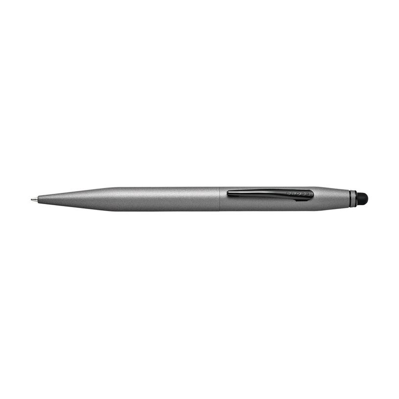 0073228140230-Cross Tech 2 - Stylo à bille rétractable - gris-P_300038655_3-2