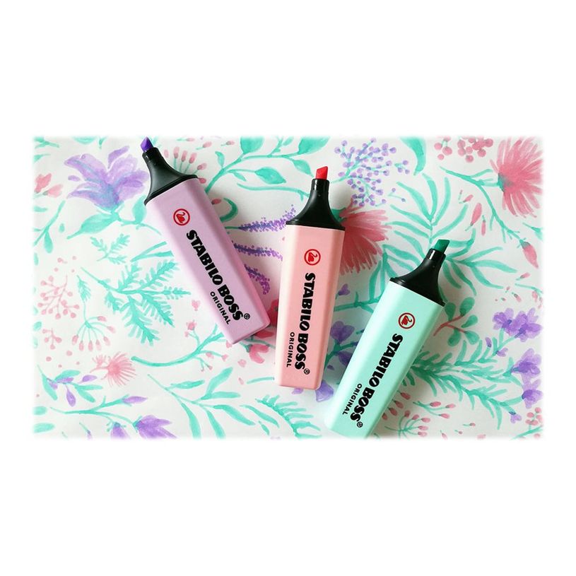 4006381567411-STABILO BOSS ORIGINAL - Pack de 15 surligneurs - couleurs pastels assorties-P_300040123_1-1