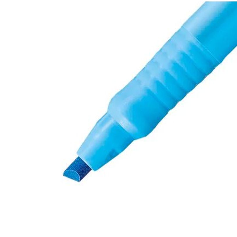 4006381131254-STABILO flash - Marcador - para papel de fax - azul fluorescente - tinta al agua - 1-3.5 mm--3