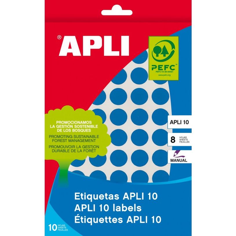 8410782027393-APLI kids - Étiquette autocollante - bleu (pack de 432)-P_300042570_1-0