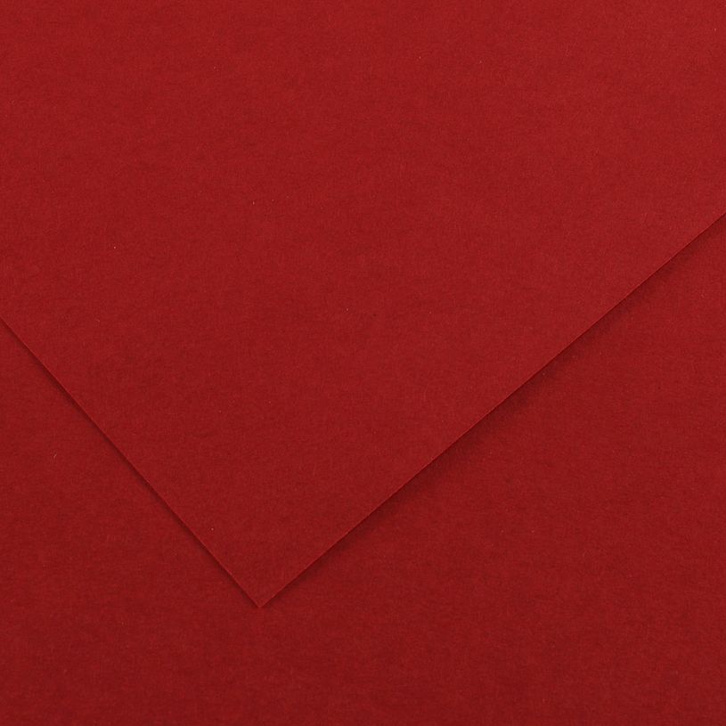 3148950401632-Canson Iris Vivaldi - Papier - A4 - rouge foncé - 185 g/m²--1