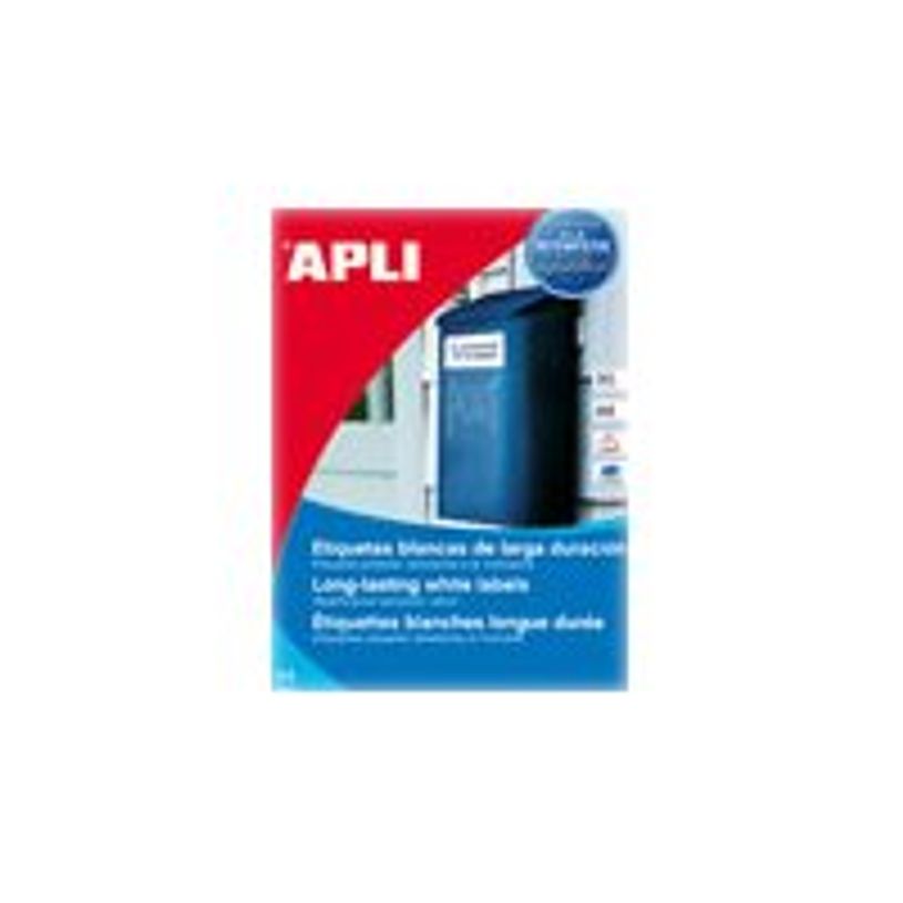 8410782121138-Apli Agipa - 280 Etiquettes adhésives polyester blanches - 99,1 x 38,1 mm - pour imprimantes laser-P_300043276_1-0