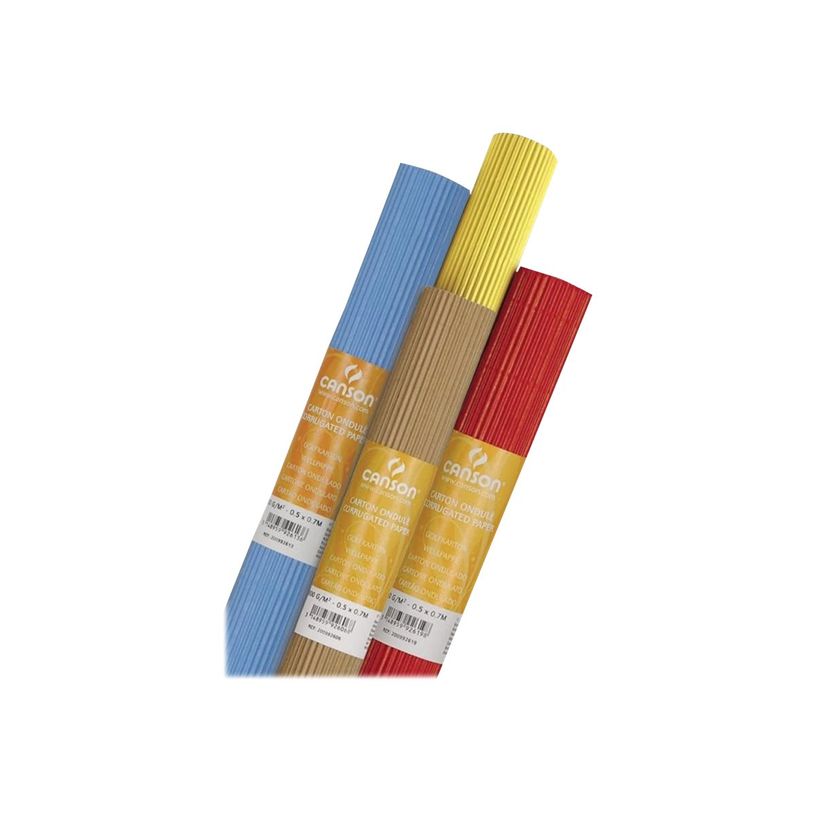 3148959926174-CANSON - Carton - Roll ( 50 cm x 70 cm) - vert bouteille - 300 g/m² - carton ondulé-P_300043332_1-0