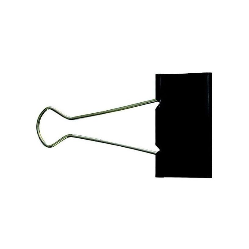 8413623002085-KORES - Foldback clip - 32 mm - métal - noir - pack de 12-P_300043620_1-0