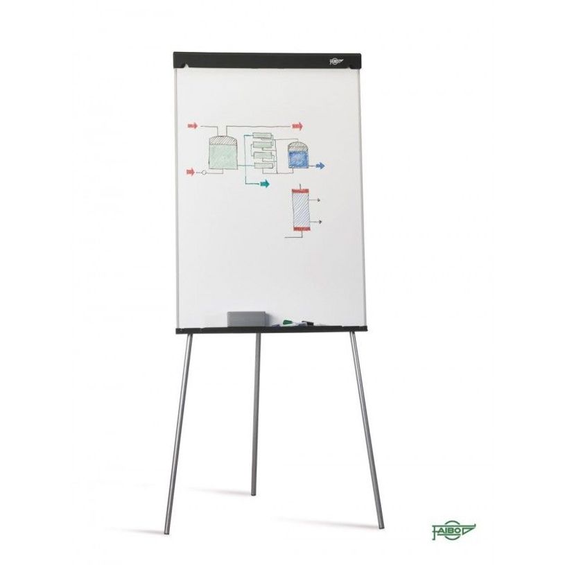 8425901071058-Faibo - Chevalet - sur pied - 700 x 1020 mm - mélamine - blanc-P_300043844_1-0