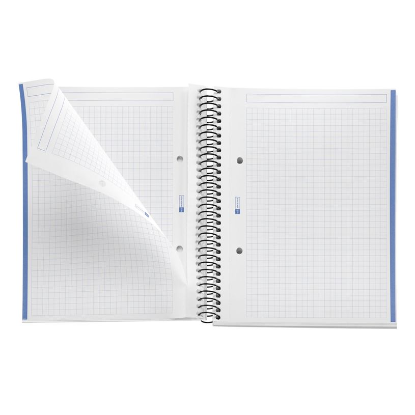 8422593026519-Notebook The Original, Couverture souple, A5, quadrillage 5x5 mm, 80 feuilles de 1 couleur, Miquelrius,--3