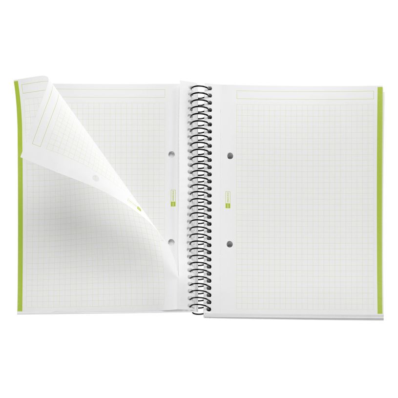 8422593026540-Notebook The Original, Couverture souple, A5, quadrillage 5x5 mm, 80 feuilles de 1 couleur, Miquelrius,--3