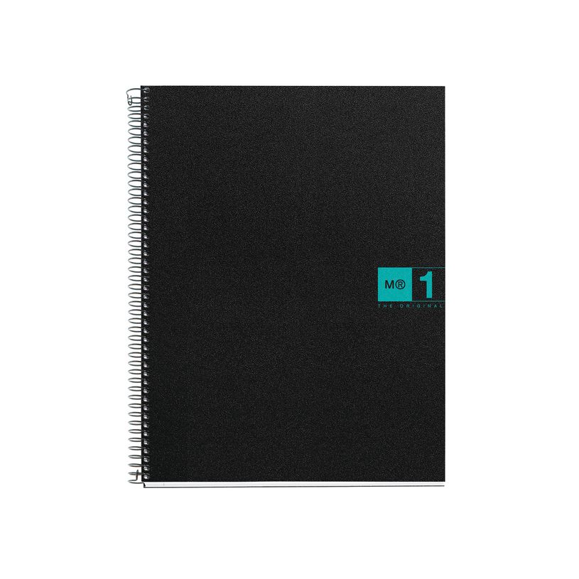 8422593026564-Notebook The Original, Couverture souple, A5, quadrillage 5x5 mm, 80 feuilles de 1 couleur, Miquelrius,--0