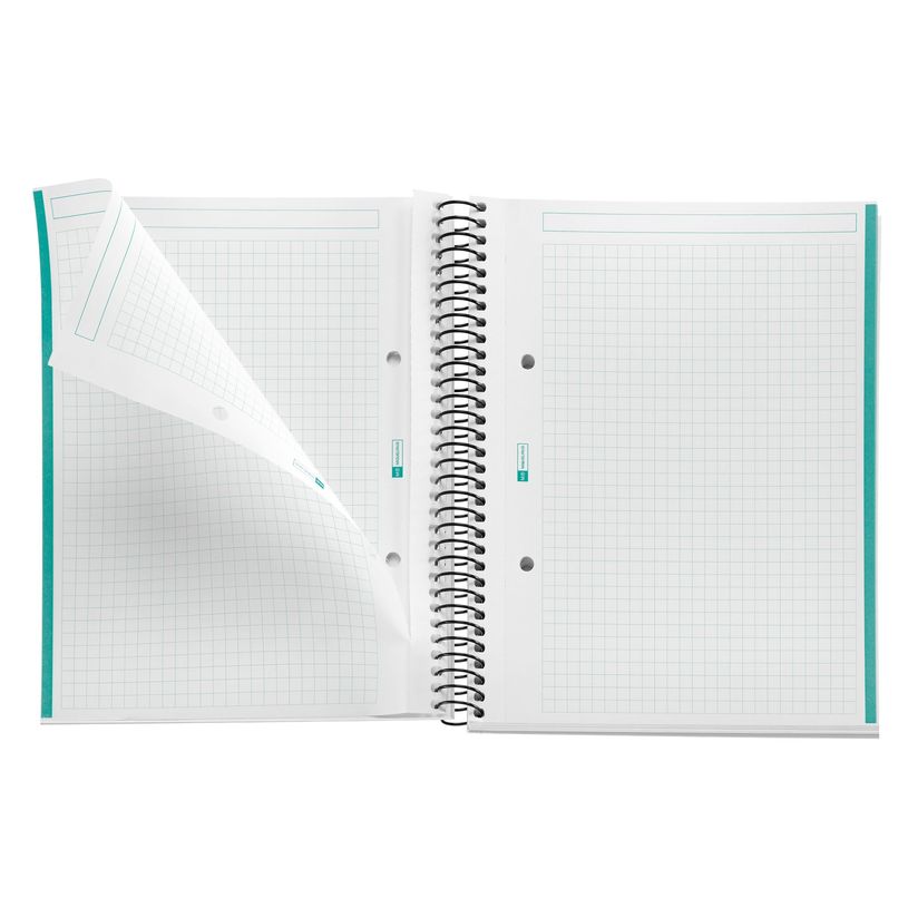 8422593026564-Notebook The Original, Couverture souple, A5, quadrillage 5x5 mm, 80 feuilles de 1 couleur, Miquelrius,--3