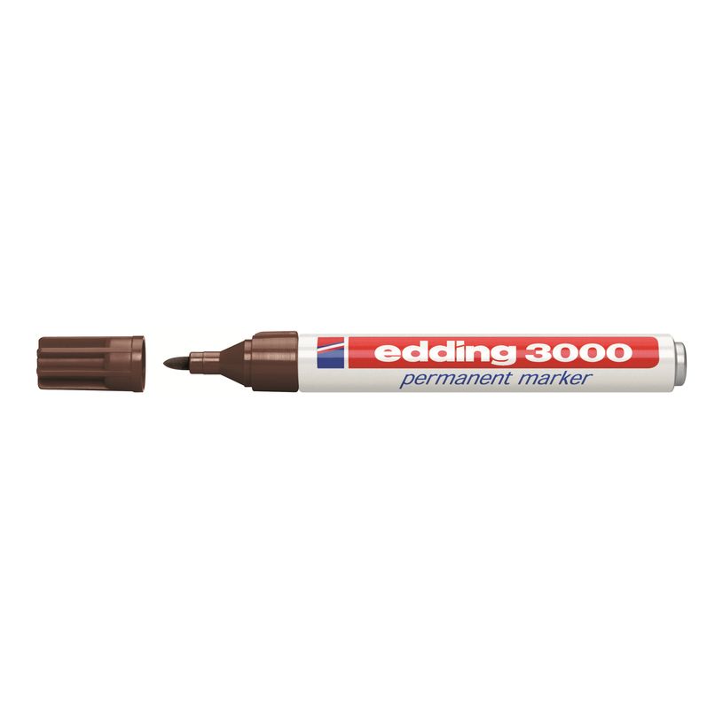 4004764008131-edding 3000 - Marqueur - permanent - brun foncé - 1.5-3 mm-P_300044126_2-0
