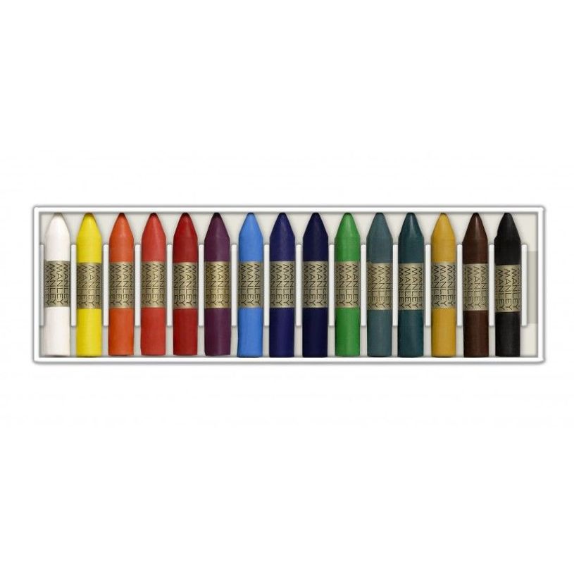 8413240601319-MANLEY - Crayon de cire - cire - permanent - couleurs assorties (pack de 15)-P_300044244_1-0