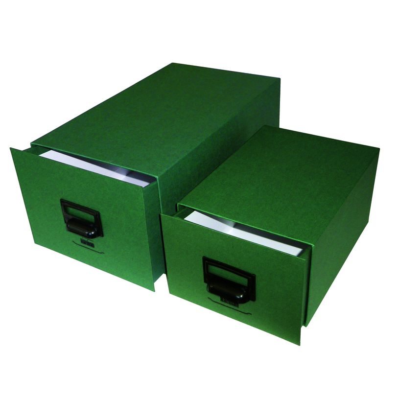 8435090750153-Karman No. 1 - Caisson à tiroirs - pour 65 x 95 mm - capacité : 500 feuilles - vert celt-P_300044311_2-0