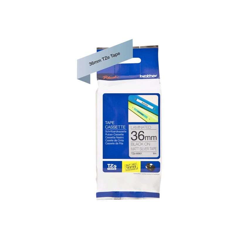 4977766607797-Brother TZe-M961 - Noir sur argent mat - Rouleau (3,6 cm x 8 m)-P_300044345_2-2