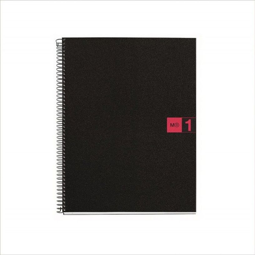 8422593024720-Miquelrius The Original - Cahier de notes - reliure à spirale - A4 (210 x 297 mm) - 80 feuilles / 160 pages - petits carreaux - 4 trous-P_300044404_1-0