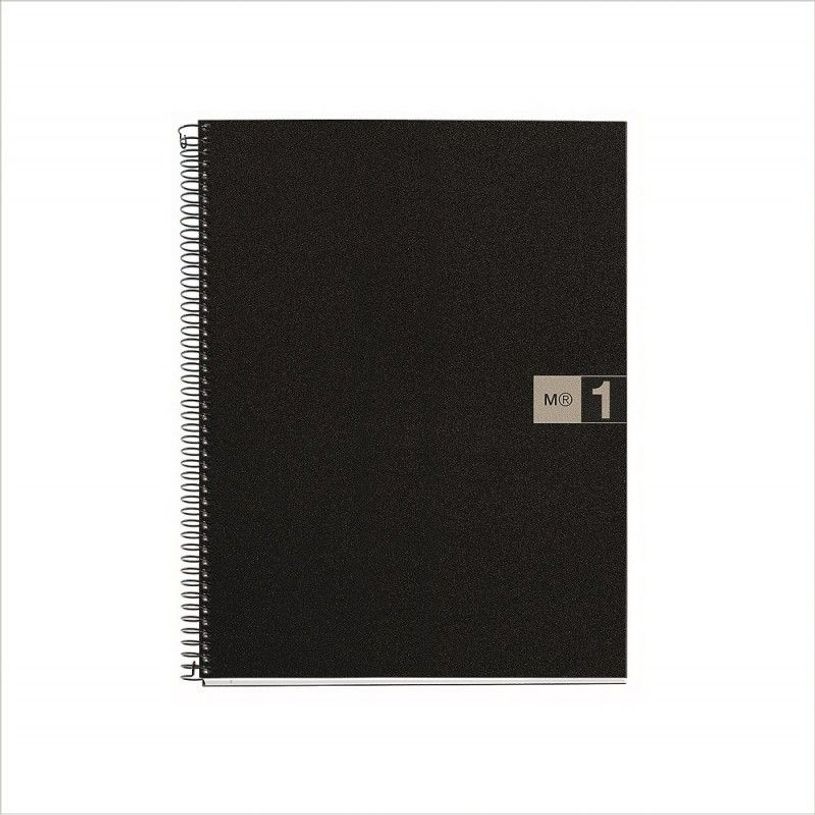 8422593024737-Miquelrius The Original - Cahier de notes - reliure à spirale - A4 (210 x 297 mm) - 80 feuilles / 160 pages - petits carreaux --P_300044405_1-0