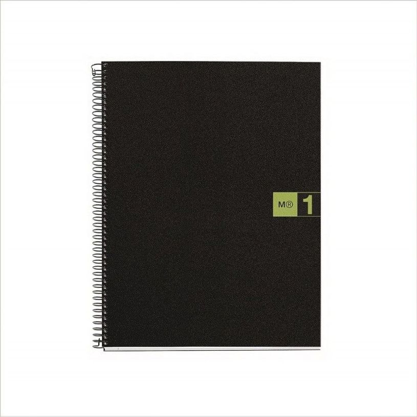 8422593024744-Miquelrius The Original - Cahier de notes - reliure à spirale - A4 - 80 feuilles / 160 pages - petits carreaux --P_300044406_1-0