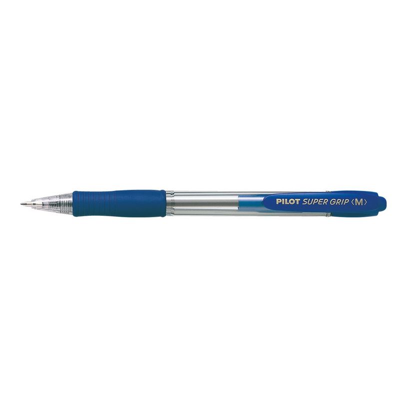 4902505154904-Pilot Super Grip - Stylo à bille - bleu - encre à huile - 1 mm - rétractable-P_300045757_1-0