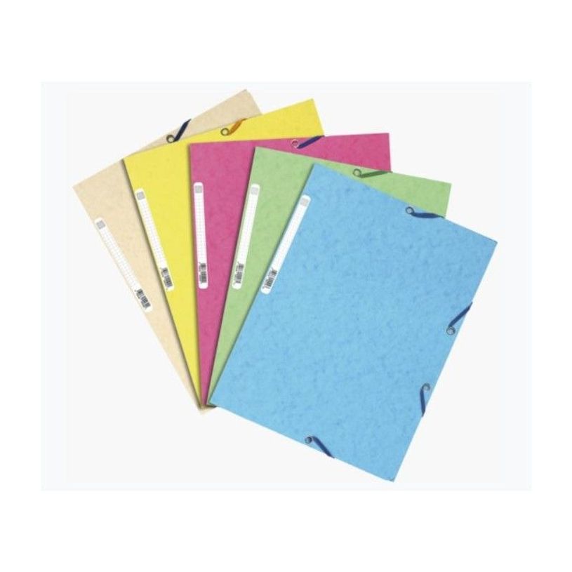 3130632555504-Exacompta Nature Future - Chemise à 3 rabats - pour A4 - capacité : 250 feuilles - assortiment de couleurs -P_300046300_2-0