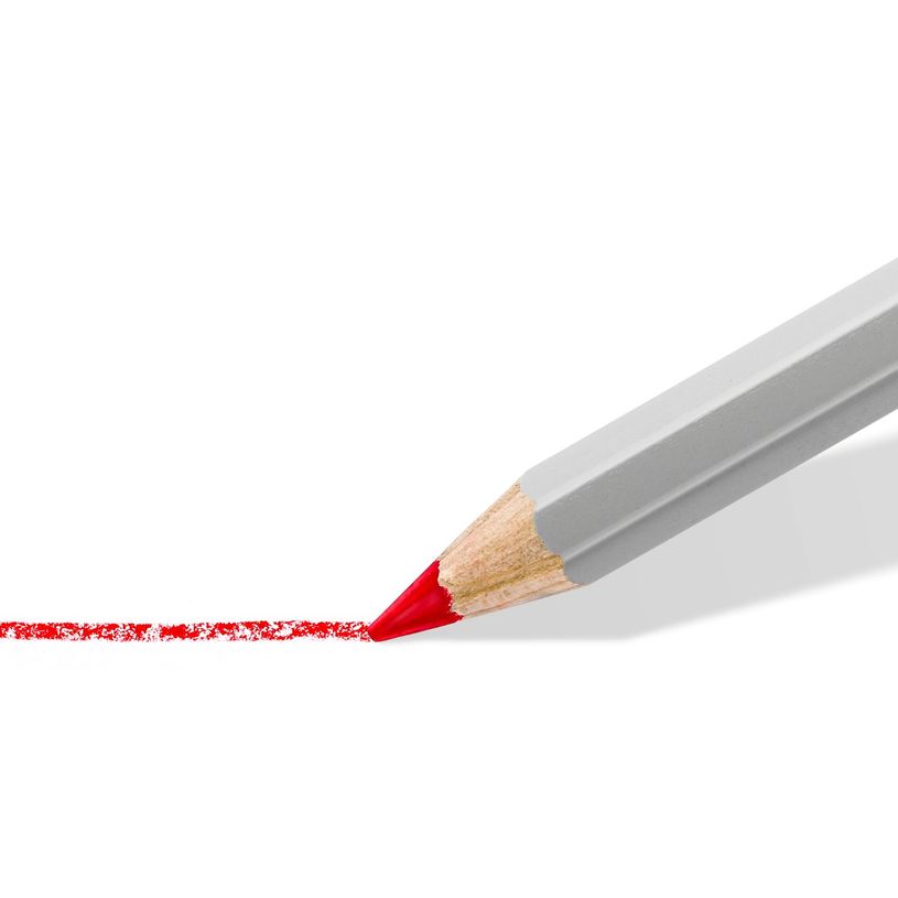 4007817131527-STAEDTLER Lumocolor omnichrom - Lápiz de color - no permanente - rojo--3
