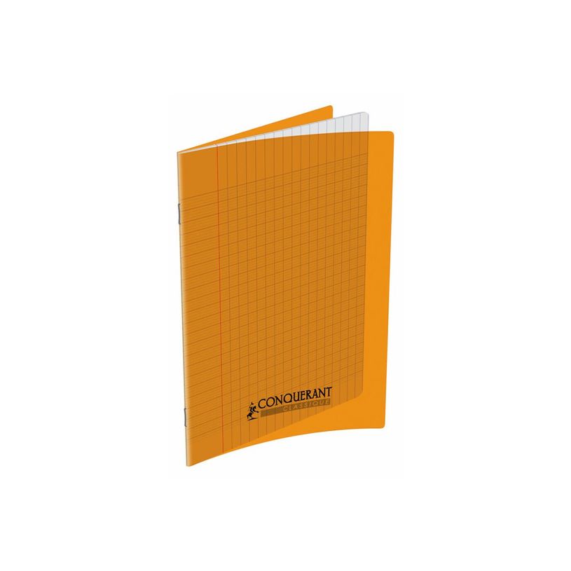 3020120004969-Conquérant Classique - Cahier polypro 17 x 22 cm - 48 pages - grands carreaux (Seyes) - o-P_300048908_1-0