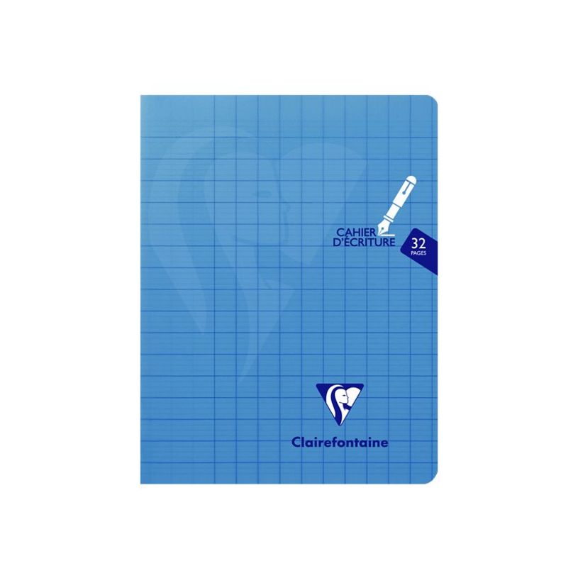 3329683037965-Clairefontaine Mimesys - Cahier d'écriture polypro - 17 x 22 cm - 32 pages - grands carre-P_300048974_1-0