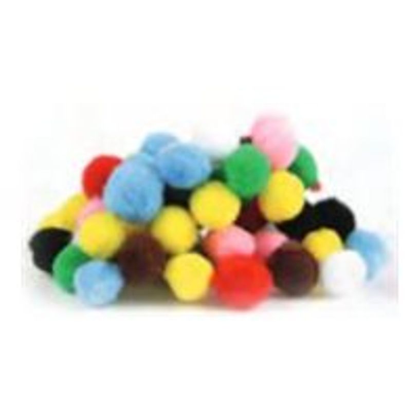 3532434400011-Graine Creative - Ensemble de pom-pom - 100 pièces - diamètre 7 mm - multicolore-P_300049199_1-0