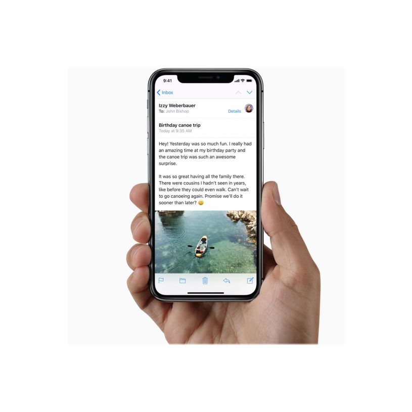 3701083037521-Apple iPhone X - Smartphone reconditionné grade B (Bon état) - 4G - 64 Go - gris sidé-P_300049490_28-25