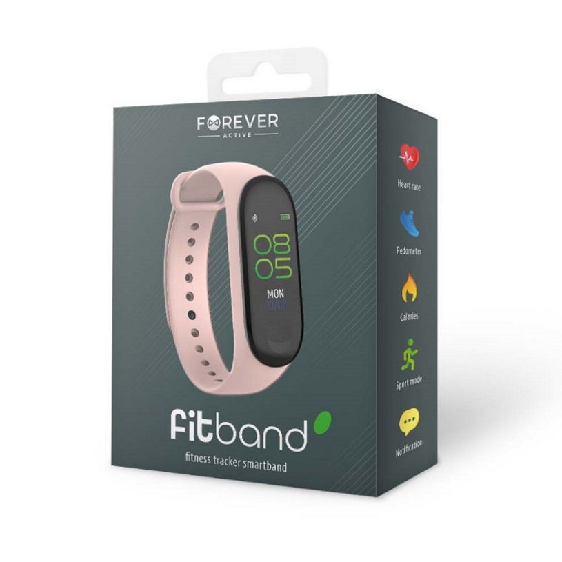 5900495908346-Forever Fitband - Montre connectée avec fréquence cardiaque - rose-P_300049682_5-4