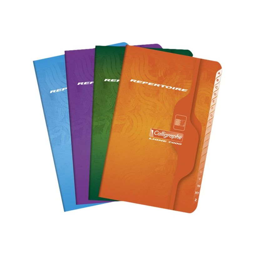 3210330008219-Calligraphe 7000 - Répertoire 9 x 14 cm - 96 pages - petits carreaux - disponible dans di-P_300049780_1-0