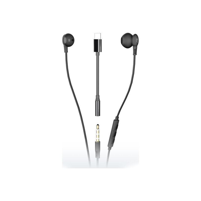 3760206483225-Ryght OSiS - Écouteurs filaire avec micro - intra-auriculaire - jack 3,5mm, USB-C - noir-P_300049910_1-0
