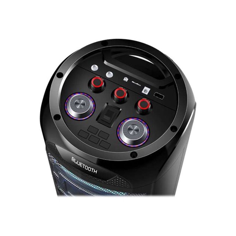 3760206483775-R-MUSIC BOOSTER M - Enceinte de soirée - sans fil - Bluetooth - noir-P_300050041_3-1